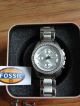 Fossil Damenchronograph Es2681 Damen Uhr Edelstahl Silber Glitzer - Armbanduhren Bild 5
