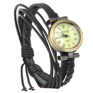 Klassische Elelgante Damenuhr Leder Armbanduhr Quarz Uhr Vintage Damenuhr Hot De Bild