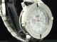 Herren Platinum Watch Firma 5th Avenue Joe Rodeo 160 Diamant Watch Pwc - 5av100 Armbanduhren Bild 9