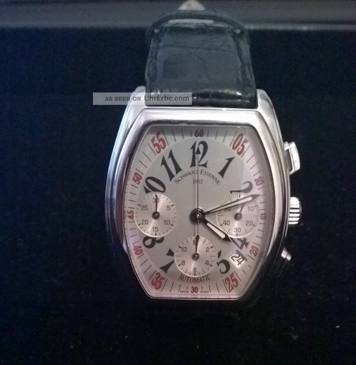 Schwarz Etienne Herrenuhr Armbanduhren Bild