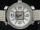 Männer Eis Manie /jojino Joe Rodeo Diamant Uhr - 6 Reihe Brauch Weißband Armbanduhren Bild 9