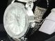 Männer Eis Manie /jojino Joe Rodeo Diamant Uhr - 6 Reihe Brauch Weißband Armbanduhren Bild 12