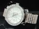 Männer Eis Manie /jojino Joe Rodeo Diamant Uhr - 6 Reihe Brauch Weißband Armbanduhren Bild 14