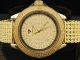Herren Ice Mania Jojino Joe Rodeo - Diamant - Uhr 6 Reihen Gelb Band Im3020 Armbanduhren Bild 9