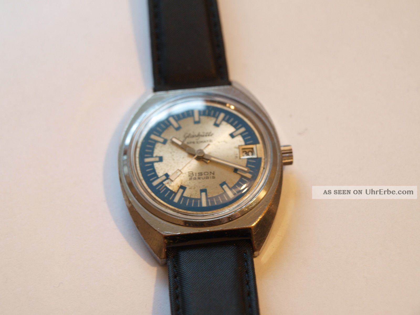 Seltene Glashütte Spezimatic Bison - Kaliber 75 Automatic Armbanduhren Bild