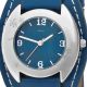 Jobo Damenuhr Damenarmbanduhr Uhr Quarz Armbanduhr Blaues Lederband J - 37323 Armbanduhren Bild 1