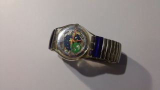 Swatch Color Fish Gk215,  1996,  Voll Funktionsfähig,  Batterie Bild