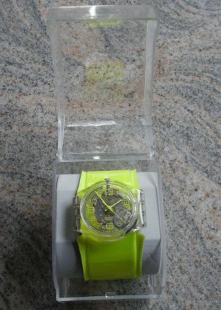 Swatch Gk348 Yellow Spring - In Verpackung - Aus Sammlung - Bild