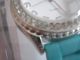 Damenuhr Armbanduhr Kunststoff Plastik Armband Uhr TÜrkis - Silber - Weiss Armbanduhren Bild 6