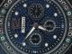 Herren Jojino / Jojo/ Joe Rodeo Shwarz&blau Diamant - Uhr Wahl 1.  75ct Ij - 1094 Armbanduhren Bild 13