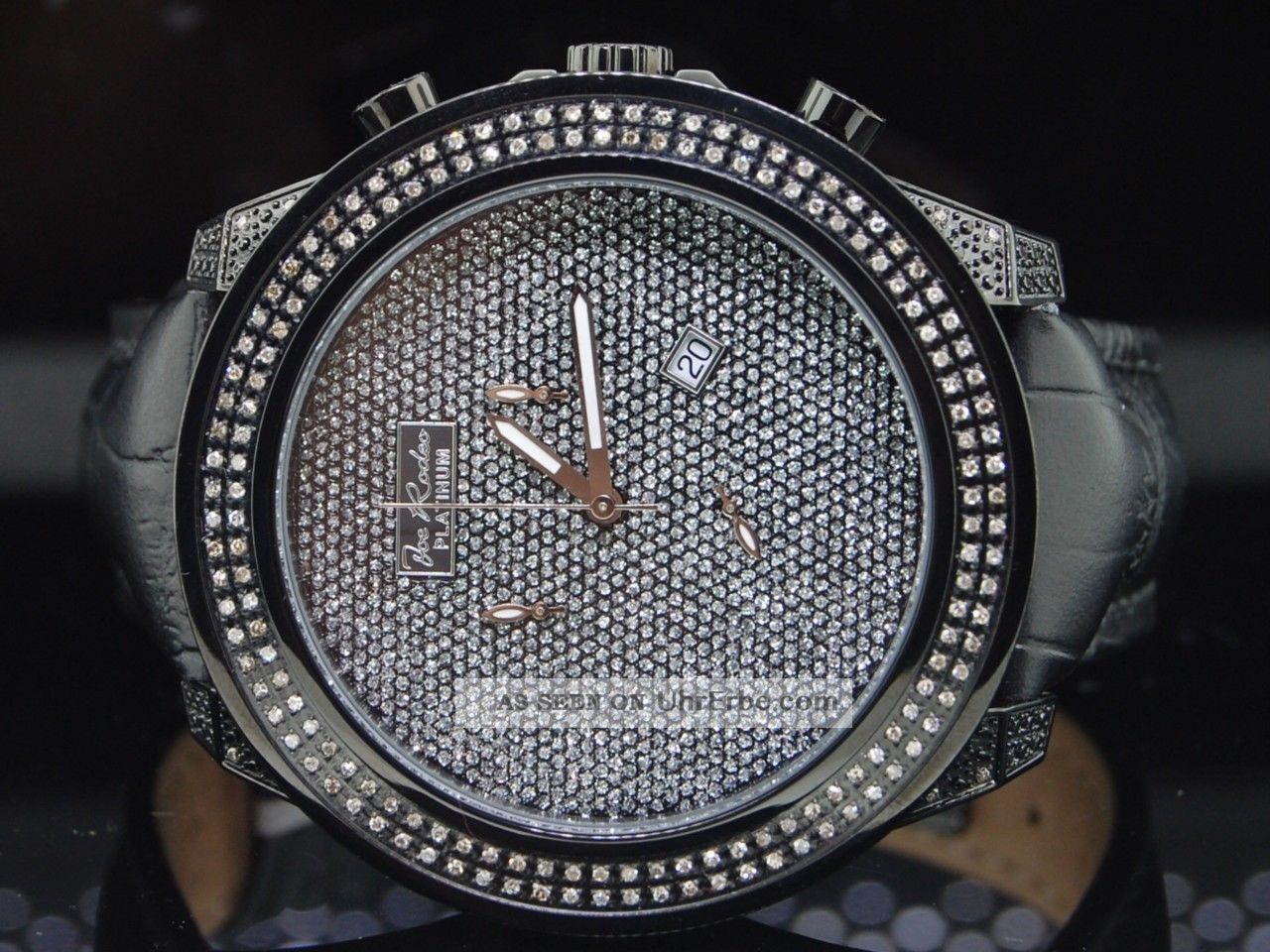Herren - Diamantuhr Jojino Jojo Joe Rodeo,  1.  70ct,  2 - Diamantreihen Armbanduhren Bild
