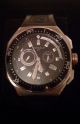 Kienzle Chronograph Spirit Aquarius Herren - Armbanduhr Analog Silikon Armbanduhren Bild 2