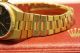 Rolex Oysterquartz Day - Date 18kt Gelbgold An Goldband Ref.  19018 Armbanduhren Bild 3