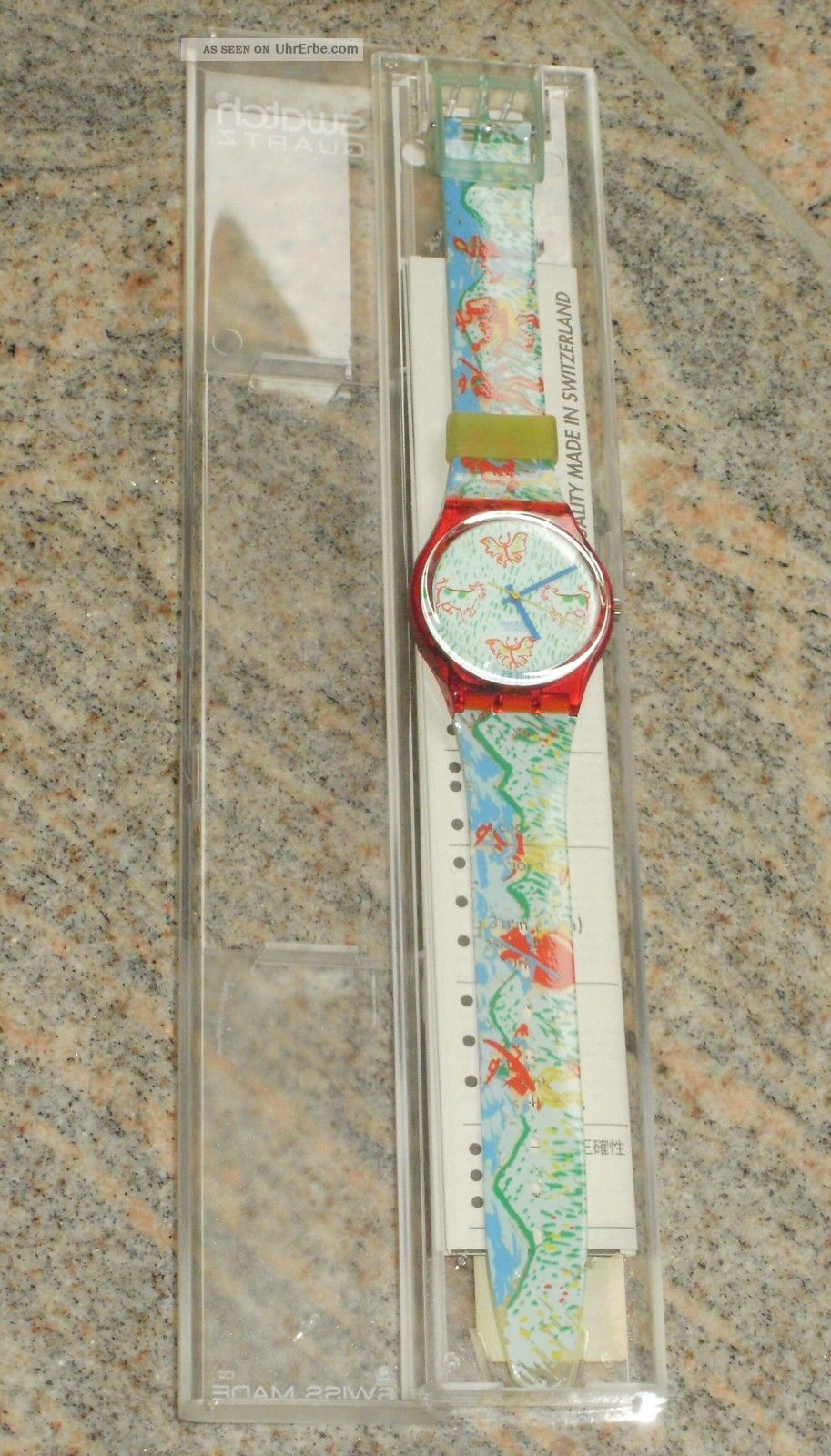Swatch Gr120 Alphorn In Originalverpackung - Aus Sammlung - Armbanduhren Bild
