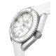 Armbanduhr Omega 232.  33.  38.  20.  04.  001 Seamaster 600m 37mm Weiß Leder Uhr Armbanduhren Bild 1