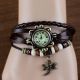 Dragonfly / Schmetterling Armband Wrap Uhr Quarz Bewegungs Armbanduhr Frauen C8 Armbanduhren Bild 4