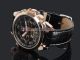 Herrenuhr Automatik Leder Armband Uhr Jargar Automatik Uhrwerk Datumsanzeige Armbanduhren Bild 2