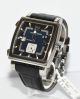 Ulysse Nardin Quadrato Dual Time Uhr Ref.  243 - 92 Stahl Box Armbanduhren Bild 1