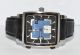 Ulysse Nardin Quadrato Dual Time Uhr Ref.  243 - 92 Stahl Box Armbanduhren Bild 2