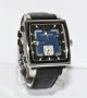 Ulysse Nardin Quadrato Dual Time Uhr Ref.  243 - 92 Stahl Box Armbanduhren Bild 3