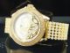 Herren Eis Mania Jojino Joe Rodeo Diamant Watch 6 Reihe Eigener Gelb Band Im3017 Armbanduhren Bild 14
