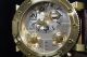 Marc Ecko Herren Der Burner Chronograph Gold - Ton - Fall Dreiertakt Leder Uhr Armbanduhren Bild 1