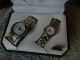 Geneva Quartz Damen Und Herren Armband Uhr / Paar Armbanduhr Armbanduhren Bild 6