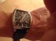Joop Herrenchronograph - Schwarzes Zifferblatt - Lederarmband - Aus Uhrensammlung Armbanduhren Bild 5