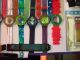 20 Swatch Scuba Uhren Mit Neuen Batterien,  8 Passende Armbänder Aus Sammlung Armbanduhren Bild 4