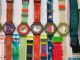 20 Swatch Scuba Uhren Mit Neuen Batterien,  8 Passende Armbänder Aus Sammlung Armbanduhren Bild 5