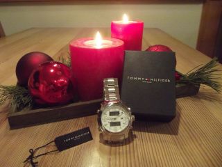 Uhr Chronograph Tommy Hilfiger Herren Armbanduhr Weihnachsgeschenk Geschenk Bild