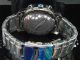Herren - Weiß - Ton Jojino Joe Rodeo 1,  05 Ct.  Diamantzifferblatt Uhr Illusion Mj1001 Armbanduhren Bild 3