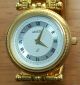 Aristo 1d63r Elegante Quartz Damen Uhr Vergoldet Spangenband Uhr Watch Armbanduhren Bild 3