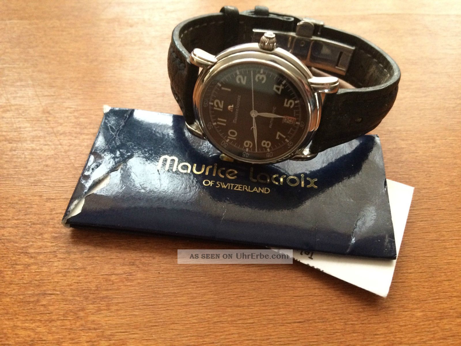 Elegante Maurice Lacroix Pontos Date Fliegeruhr Armbanduhren Bild