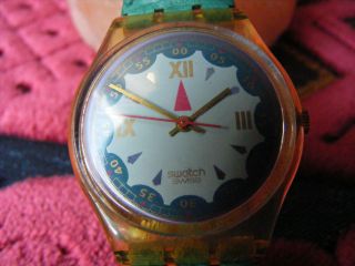 Swatch Uhr Spades - Gk 152 - RaritÄt (1993 - 95) Bild