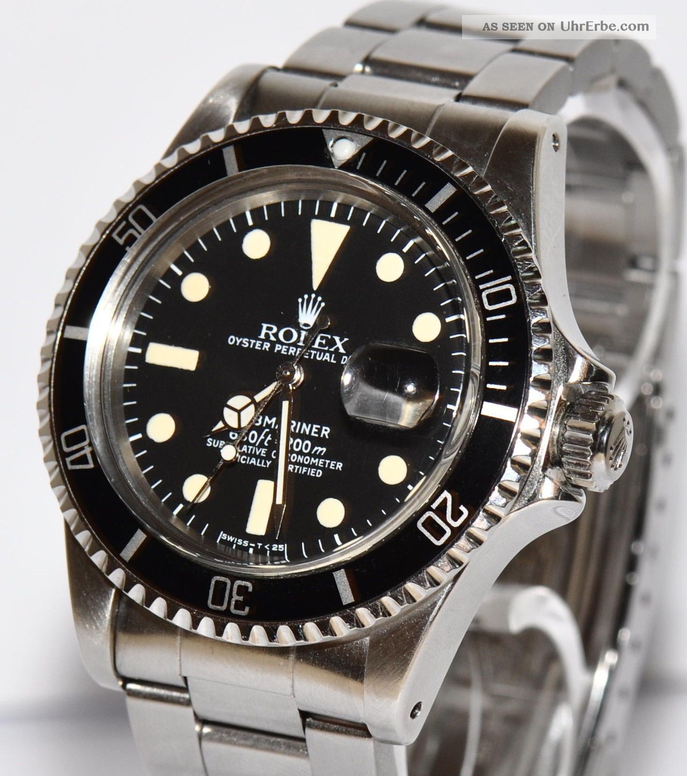 Rolex Submariner Stahl Uhr Ref.  1680 Box Ca.  1977 Armbanduhren Bild