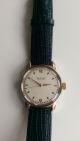 Movado Tempomatic,  Automatik Vintageuhr,  Vergoldetes Gehäuse, Armbanduhren Bild 9