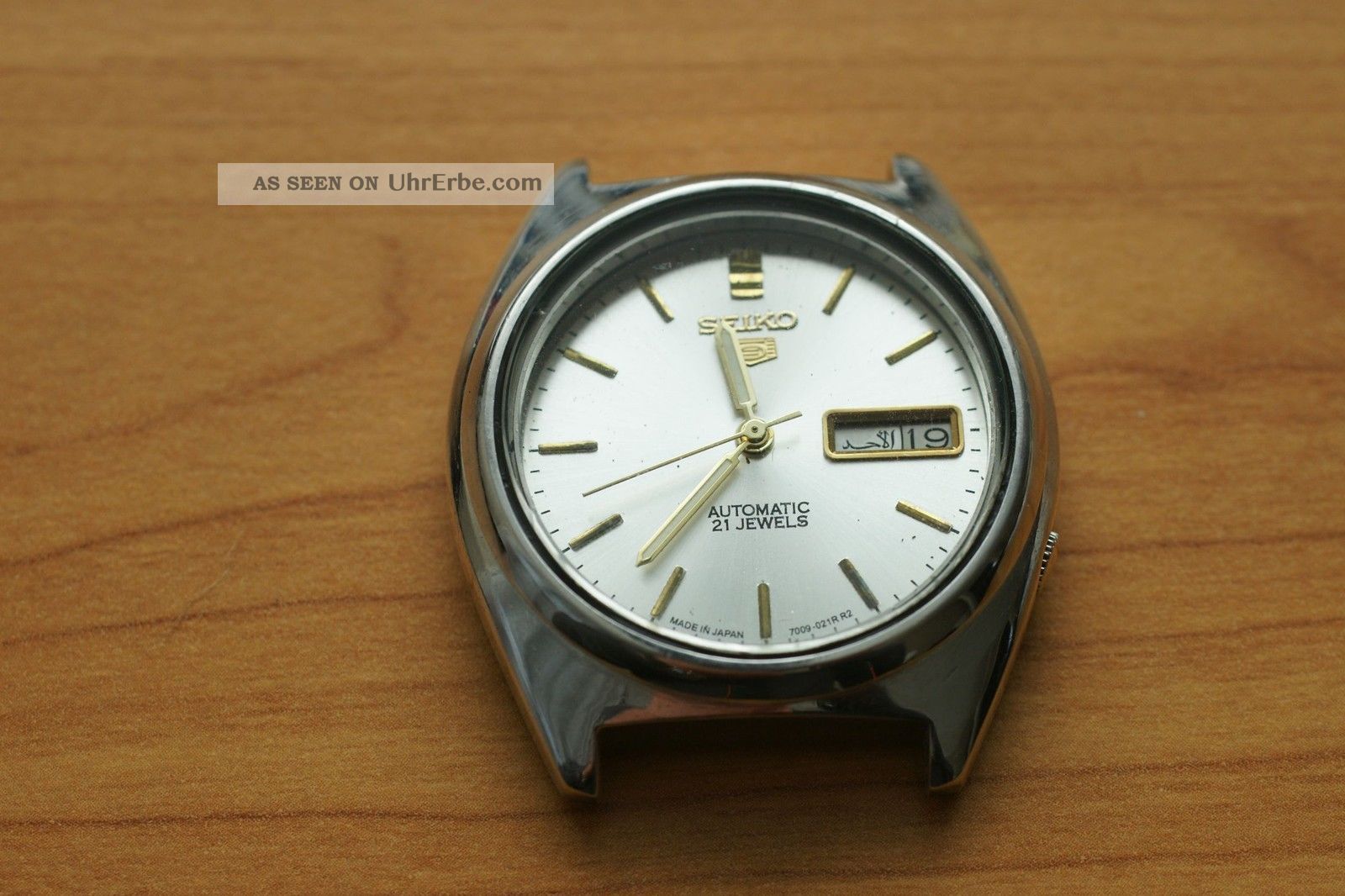 Seiko 5 Automatic 7009 - 5350 Vintage Uhr Day/date Armbanduhren Bild