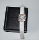 Engelhardt Damen - Armbanduhr,  Automatik Eckig Weiß Strass Gold - Rose Armbanduhren Bild 1