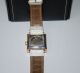 Engelhardt Damen - Armbanduhr,  Automatik Eckig Weiß Strass Gold - Rose Armbanduhren Bild 3