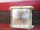 Vintage Doxa Grafic Automatic Date 18 Karat Massiv Gelbgold Armbanduhren Bild 5