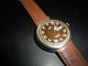 Amara Automatische Leder Armband Uhr,  Tag,  Datum,  Vintage,  Analog,  Klassisch Armbanduhren Bild 3