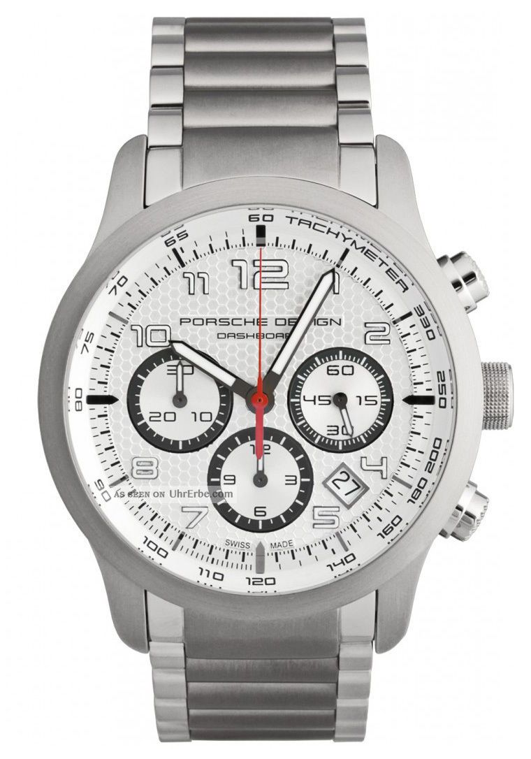 Herren Armbanduhr Porsche Design Armaturenbrett Chrono 6612.  11.  14.  0247 Armbanduhren Bild