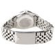 Herren Edelstahl Rolex Datejust Jubilee Diamant - Uhr - Weiß Mop DfÜ 3k Armbanduhren Bild 5