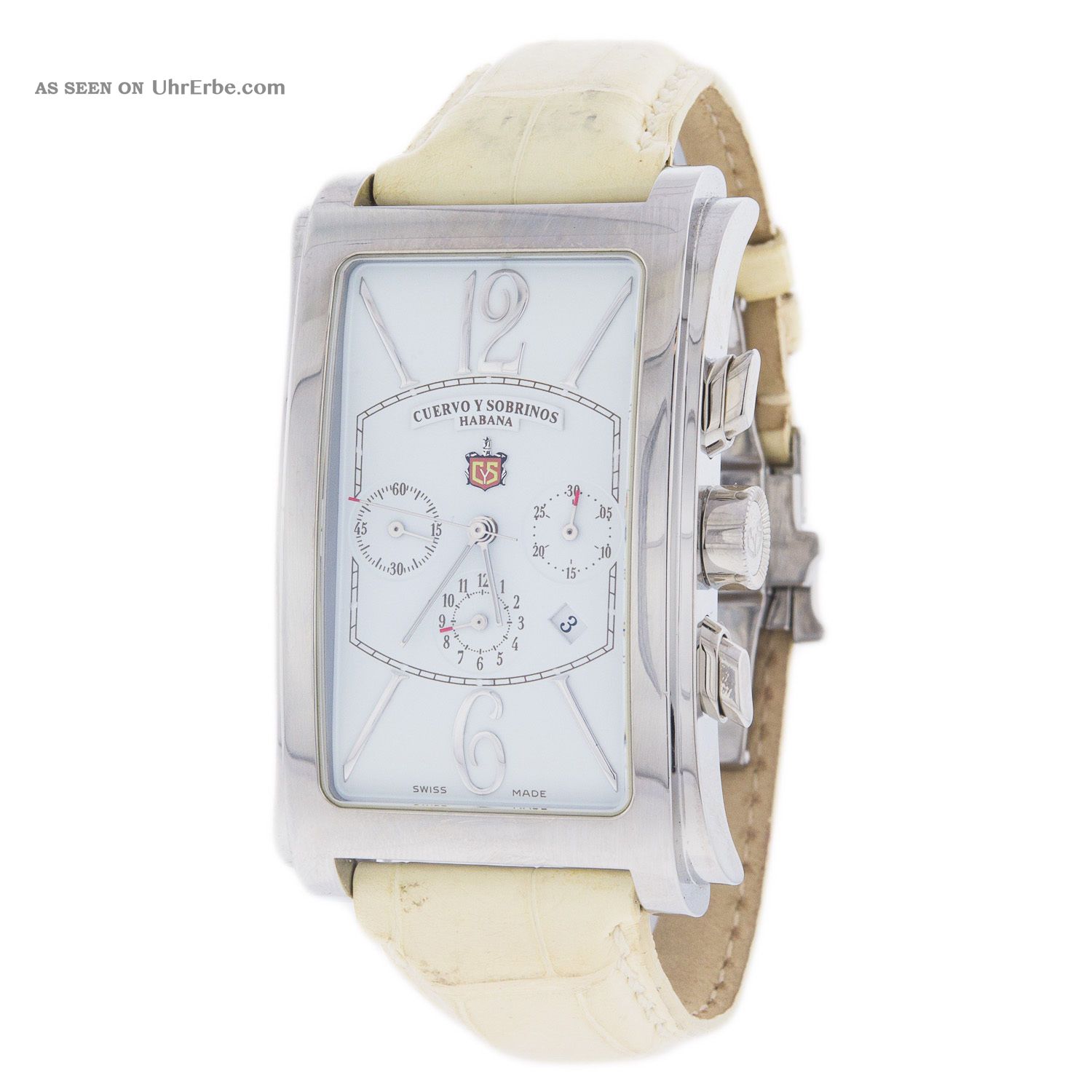 Armbanduhr Herren Cuervo Y Y Sobrinos Prominente A1014 Automatik Armbanduhren Bild