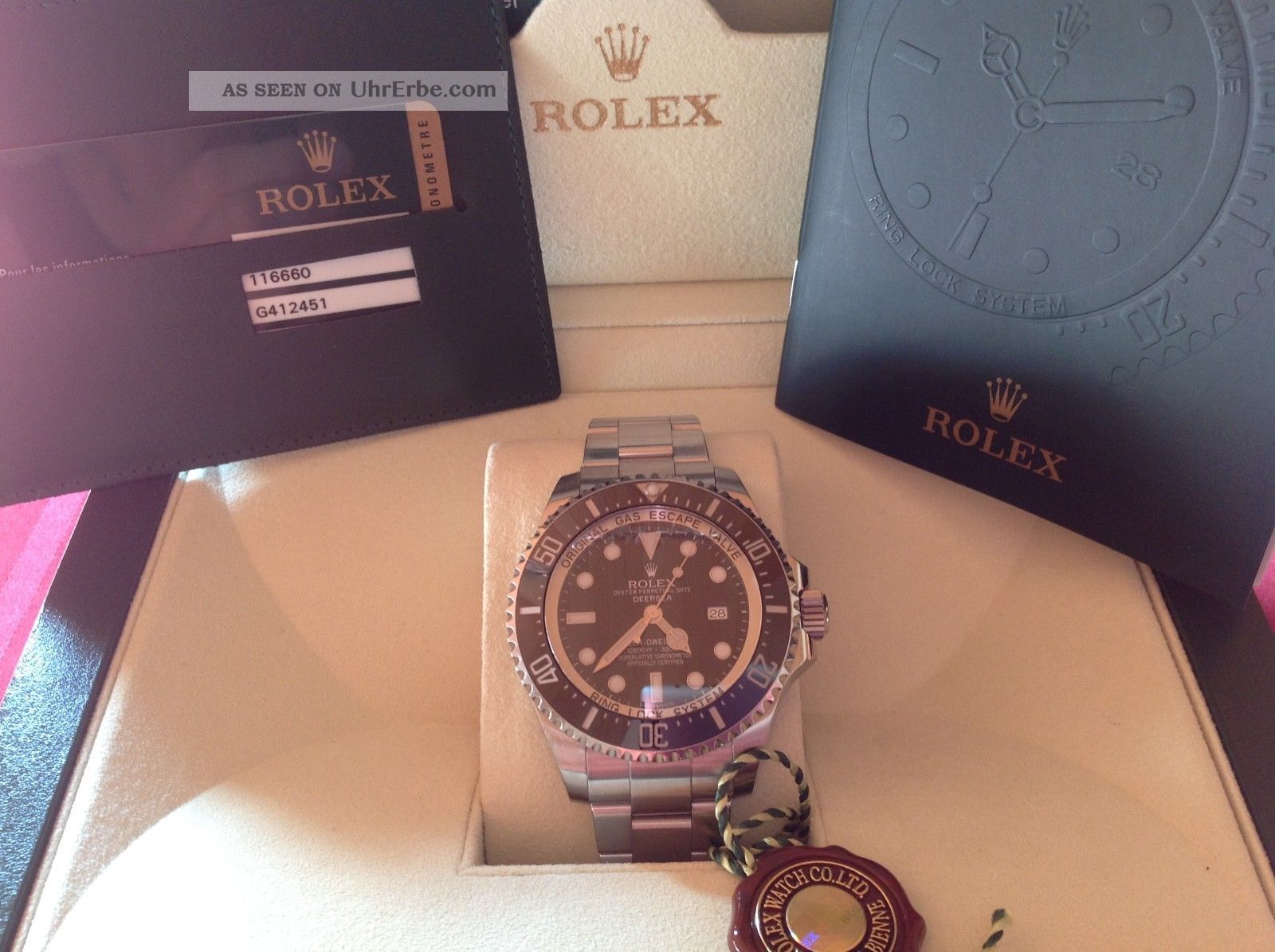 Rolex Sea - Dweller Deepsea 116660 Armbanduhren Bild
