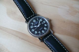 Superuhr - Zeno Watch Basel Swiss Made Ungetragene Sammleruhr Edelstahl Bild
