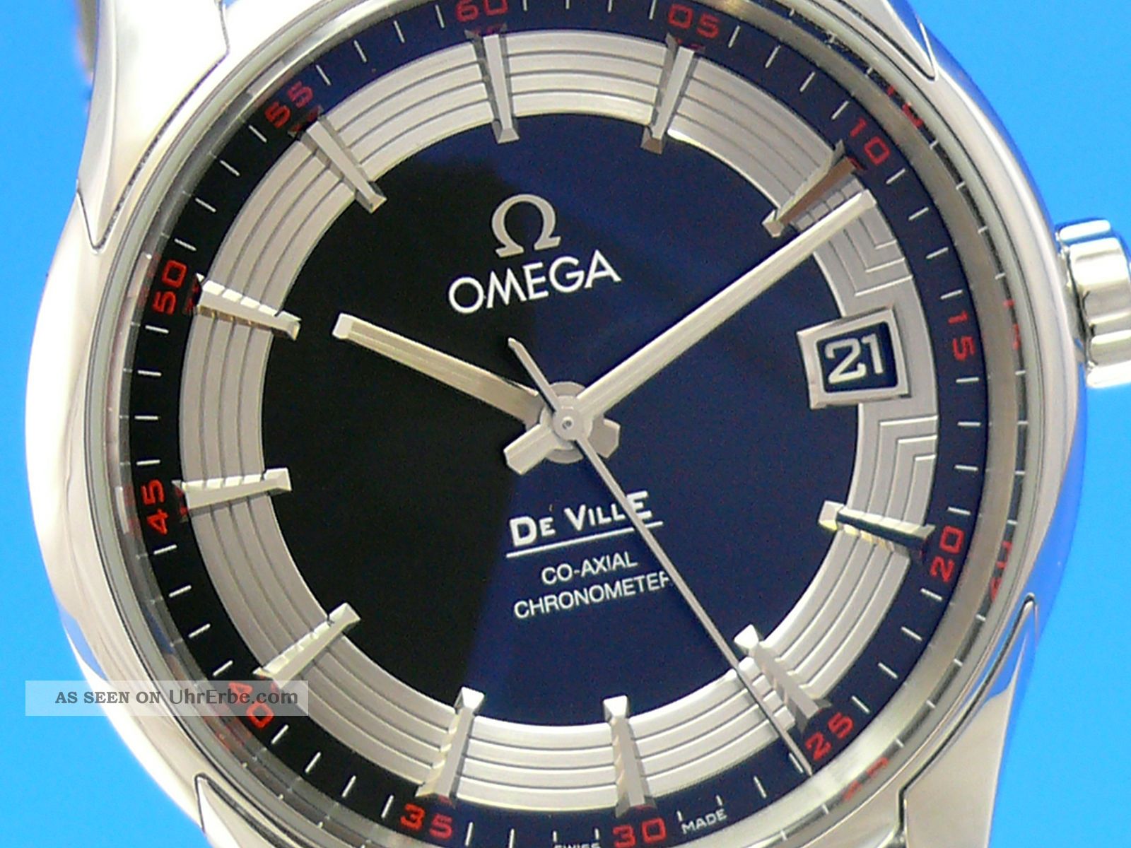 Omega De Ville Hour Vision Co - Axial 43130412101001 Lp.  5800€ Ankauf Von Uhren Armbanduhren Bild