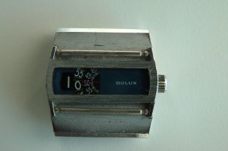 Digital Uhr Dulux Directime Mod 9004 Automatik 70er Jahre Vintage Bild