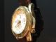 Omega,  Seamaster Professional,  18k Gold Automatic Chronograph Nos Armbanduhren Bild 4